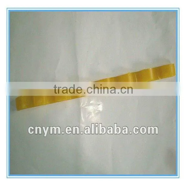 Silicone rubber bumper strip