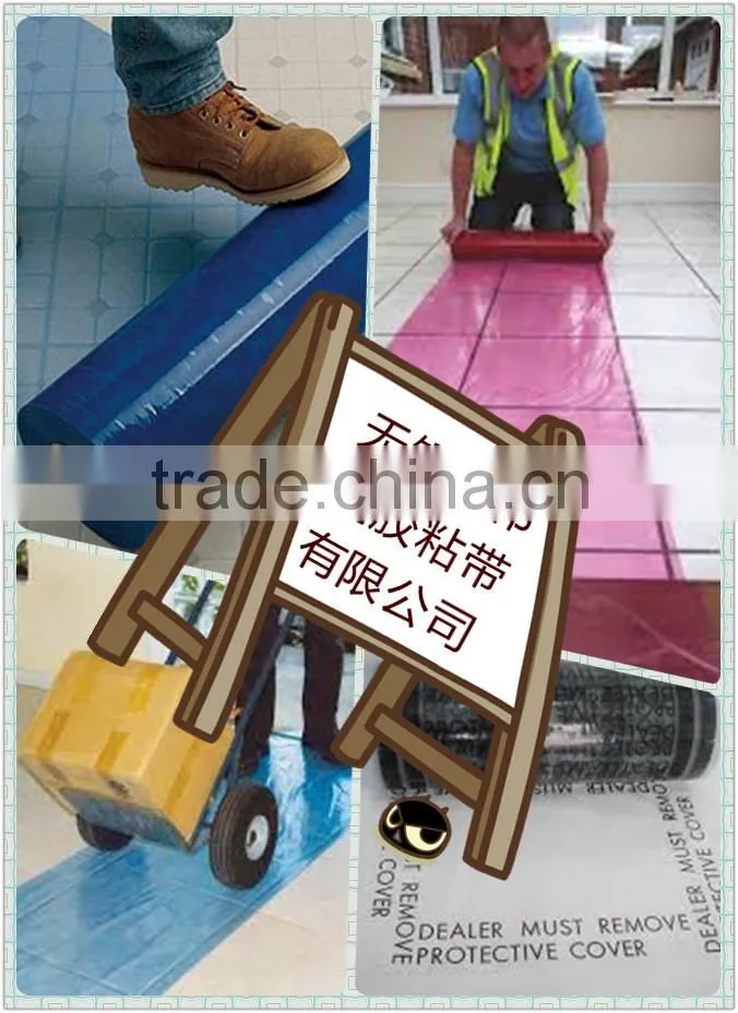 Flooring protective film
