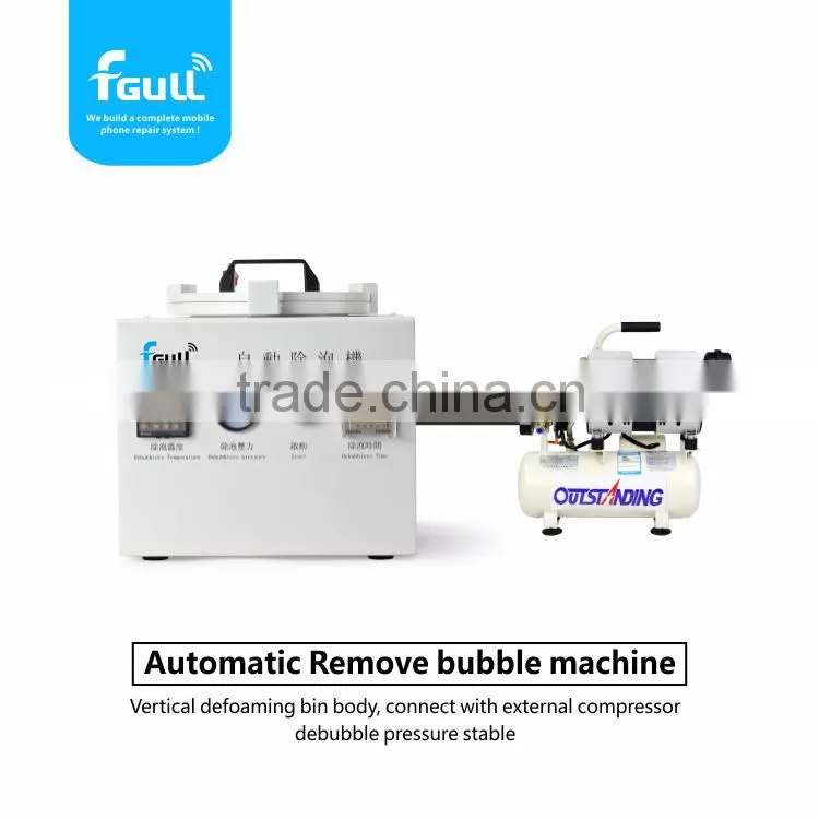 FGULL Mini High Pressure Autoclave OCA Adhesive Sticker LCD Bubble Remove Machine for Touch Screen Glass Refurbishment