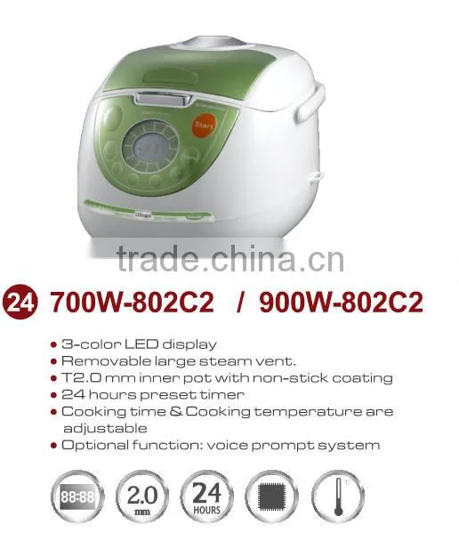 5L multi cooker with IMD control panel 24hrs preset time