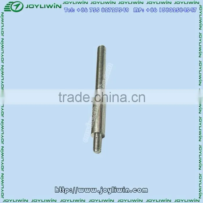 CNC Machining ISO RoHS Galvanized Stainless steel bill printer shaft for auto spare parts components