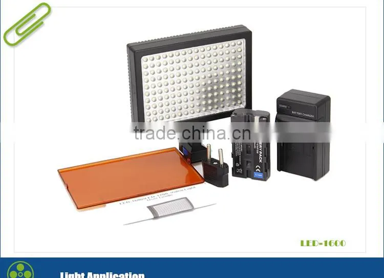 Shenzhen led light rechargeable led light for camera photographic lighting