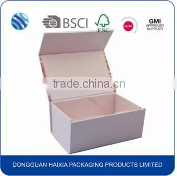 Cheap Custom Design Flat Folding Storage Rigid Box With Magnetic Closure