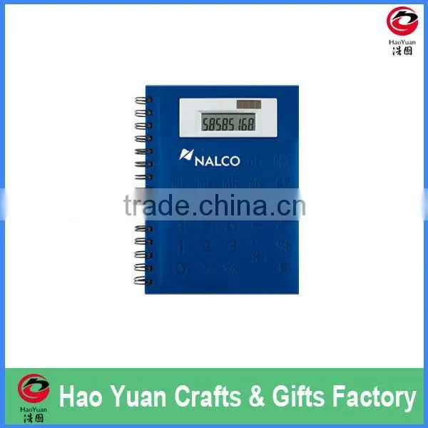 Executive A5 calculator notebook with notepad-HYJB020