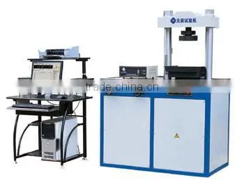Computerized servo hydraulic compression testing machine, concrete press testing machine