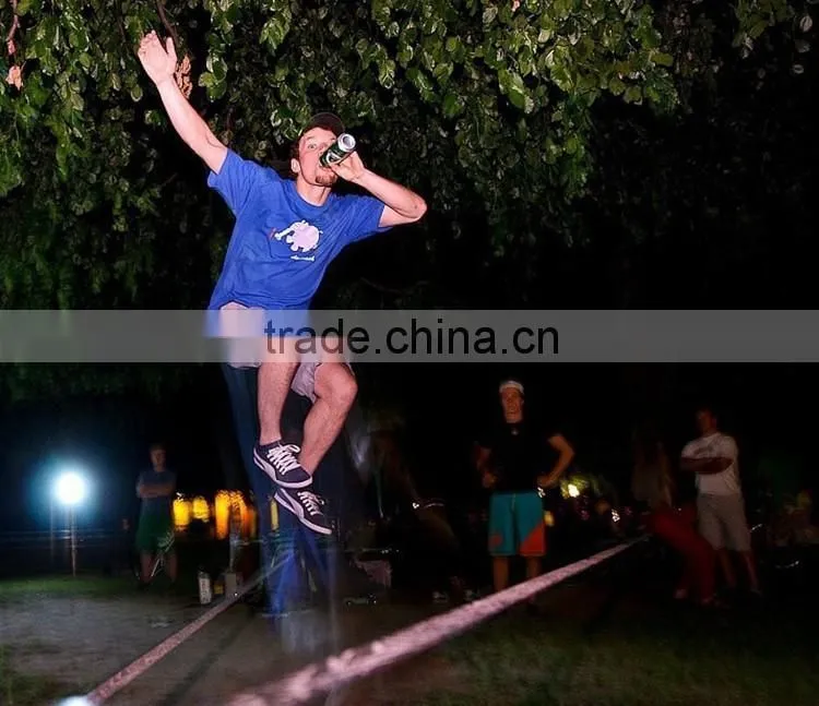 High security 15M balance sport Slackline webbing Slackline Set new sporter Slackline