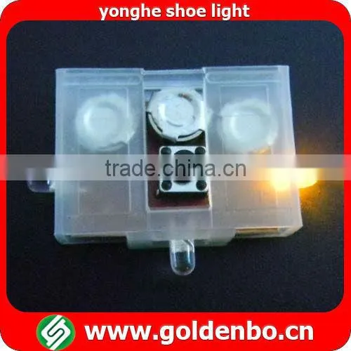 14 years LED flashing light kids shoe decoration