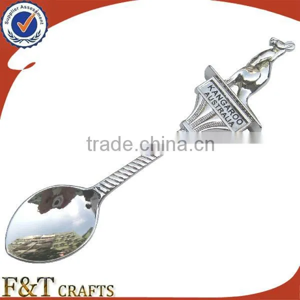 zhongshan manufacturer custom wed matt silver plated spoon