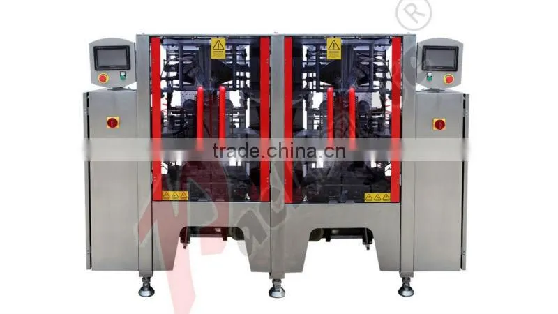 Potato chip/crisp/stick weighing and packaging line, high speed,excellent efficiency