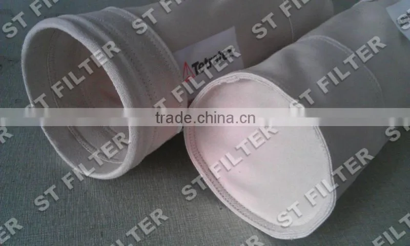 fiberglass with PTFE membrane filter bag,Dia150*1100mm
