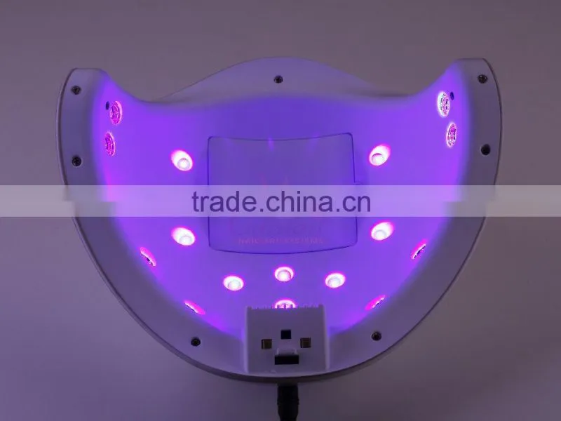 2015 Christmas promotion!!! New Design LED Nail Lamp for Gel Nail Light Products, Cordless Gel Nail Lamp