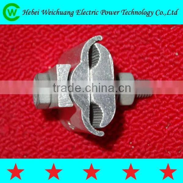 galvanized parallel groove clamp for overhead line fittings