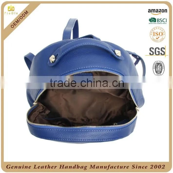 CSYH299-0012016 trending product genuine leather backpack bags for girl