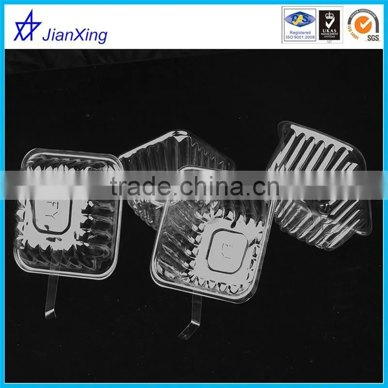 High quality Clear disposable packaging PET plastic food fruit tray