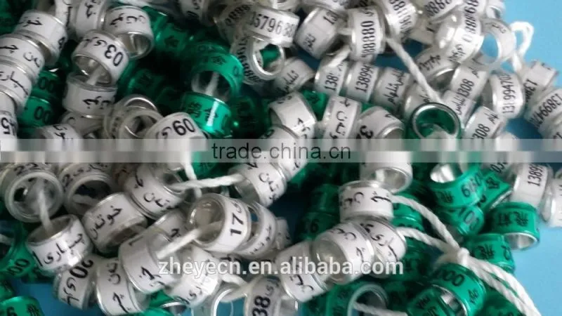 factory direct good quality and cheap price pigeon number bands