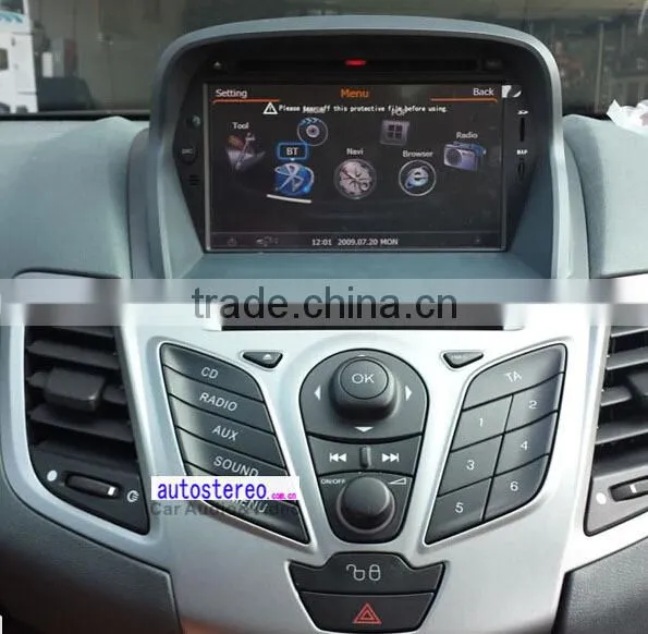 Car Stereo for fordfiesta 2008-2012 car GPS Navigation Headunit Autoradio Multimedia Dash DVD