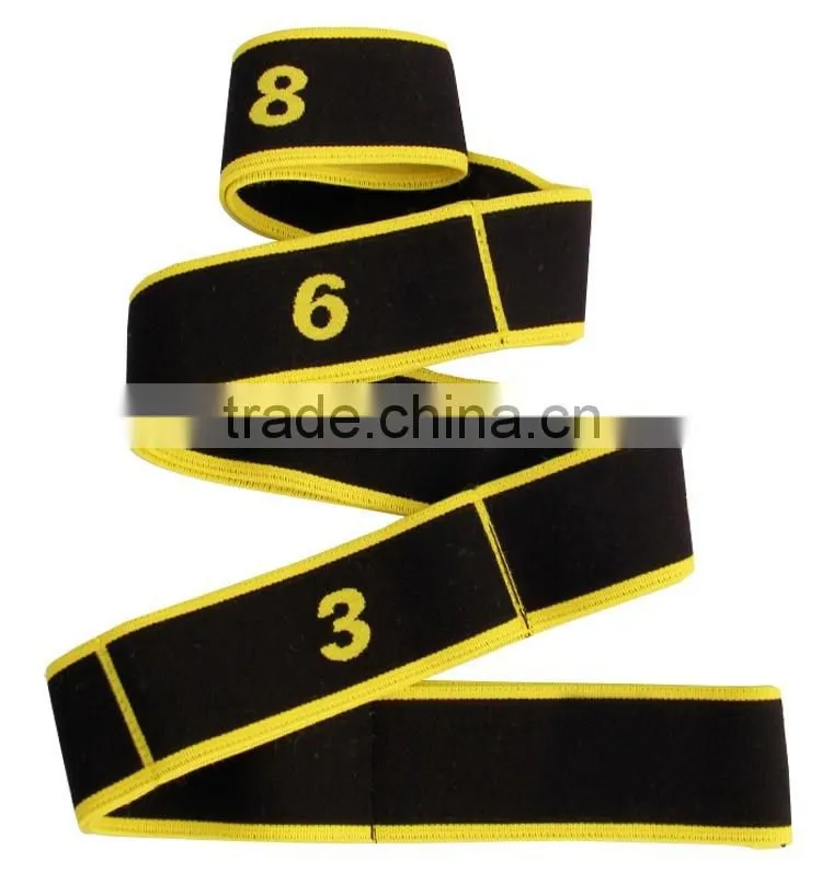 Yoga stretch fabric band, exercise stretch band