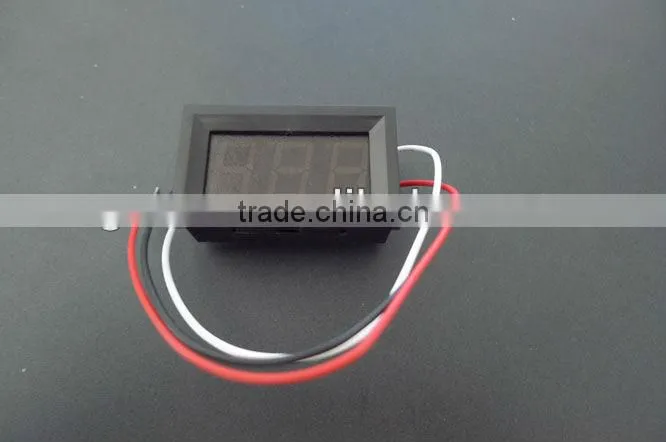Mini DC digital 100V 0.56" V red led digital Voltmeter Voltage Panel Meter