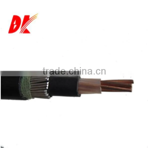 High Voltage 15kv Cable XLPE Insulated PVC Sheathed Medium Voltage Power Cables