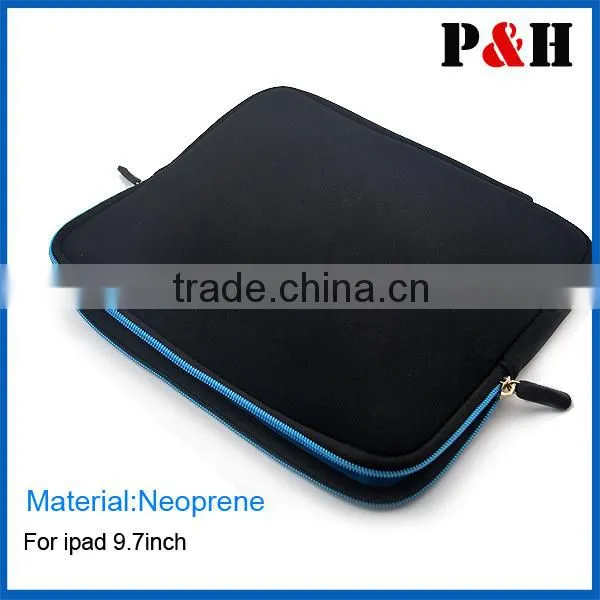 double zipper sleeve case for ipad air 2