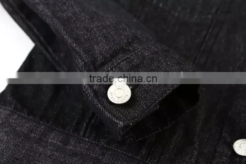 woman clothing classical denim jacket