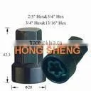 M12 socket puzzle locks