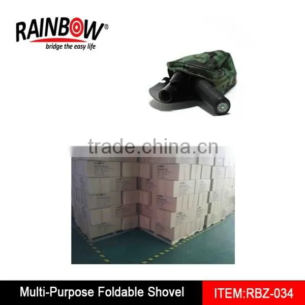 New design RBZ-034 multifunctional shovel survival shovel