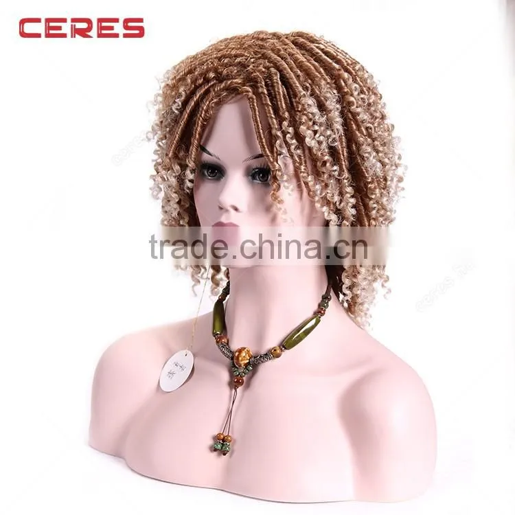 new development elastic cap top grade free catalogs synthetic fiber dreadlocks wig