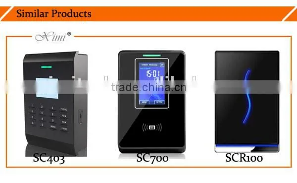 Hot selling F7 fingerprint reader fingerprint standalone access control with1500 user capacity and 30000 transaction capacity