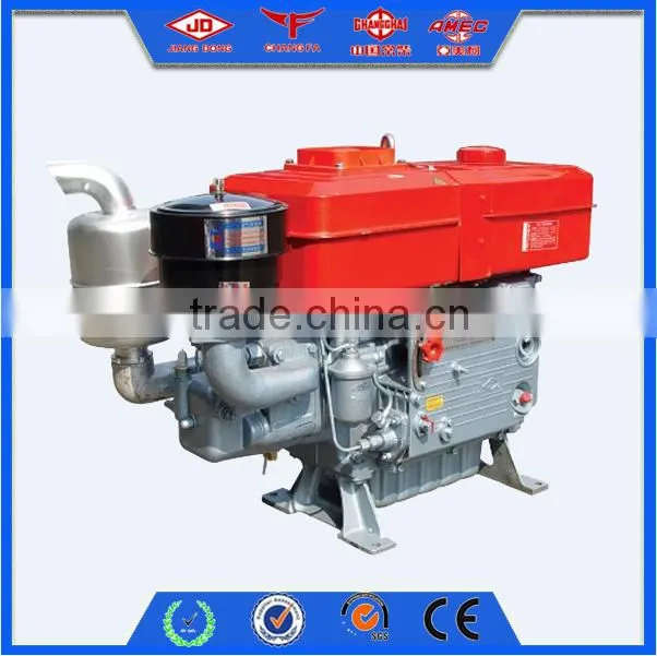 R175 Mini Chinese Horizontal Diesel Engine 6hp water cooling engine