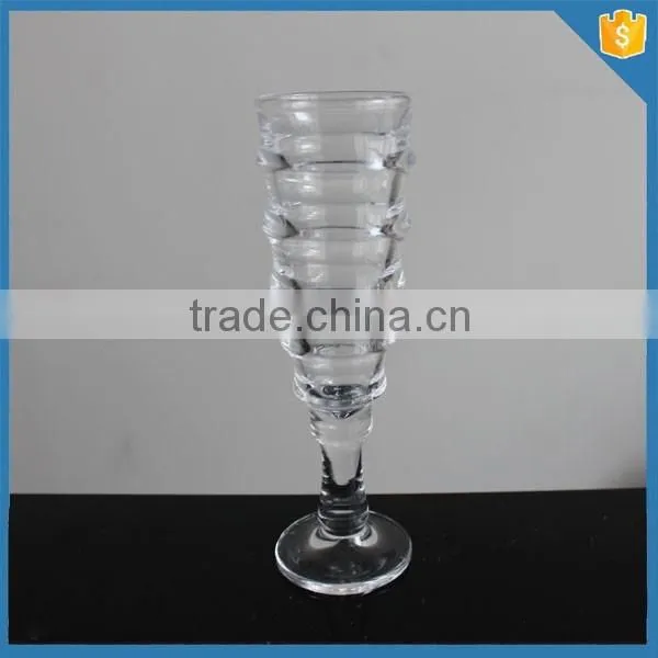 Factory super low price Clear beach wine glass cup