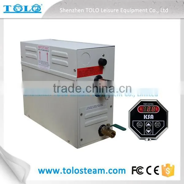 Wet Sauna Steam Generator, Small Steam Generator for Sauna Steam