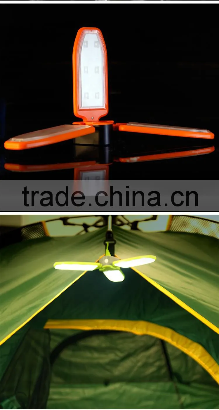 2016 New Professional Super Brightness High Quality Portable Foldable Solar Camping Lantern For Outdoor