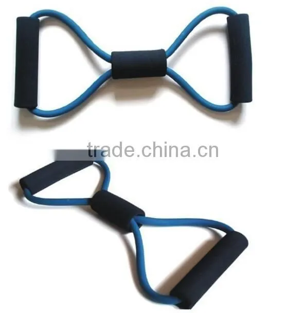 Hot selling 8-shaped girls yoga pull rope