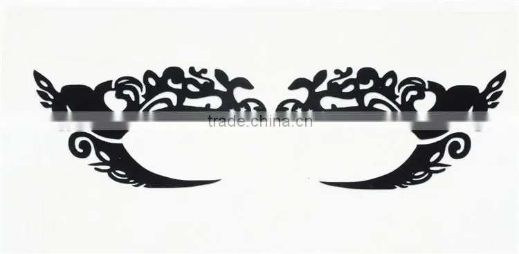 2016 New Design temporary eye tattoo sticker for party