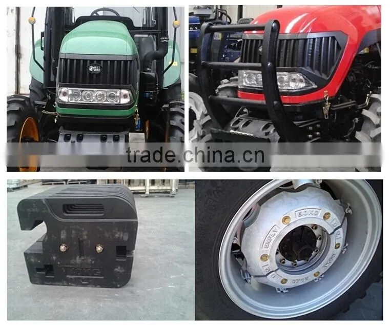 Hot selling DQ1004 100HP 4WD China Cheap Agricultural Tractor with Sunshade