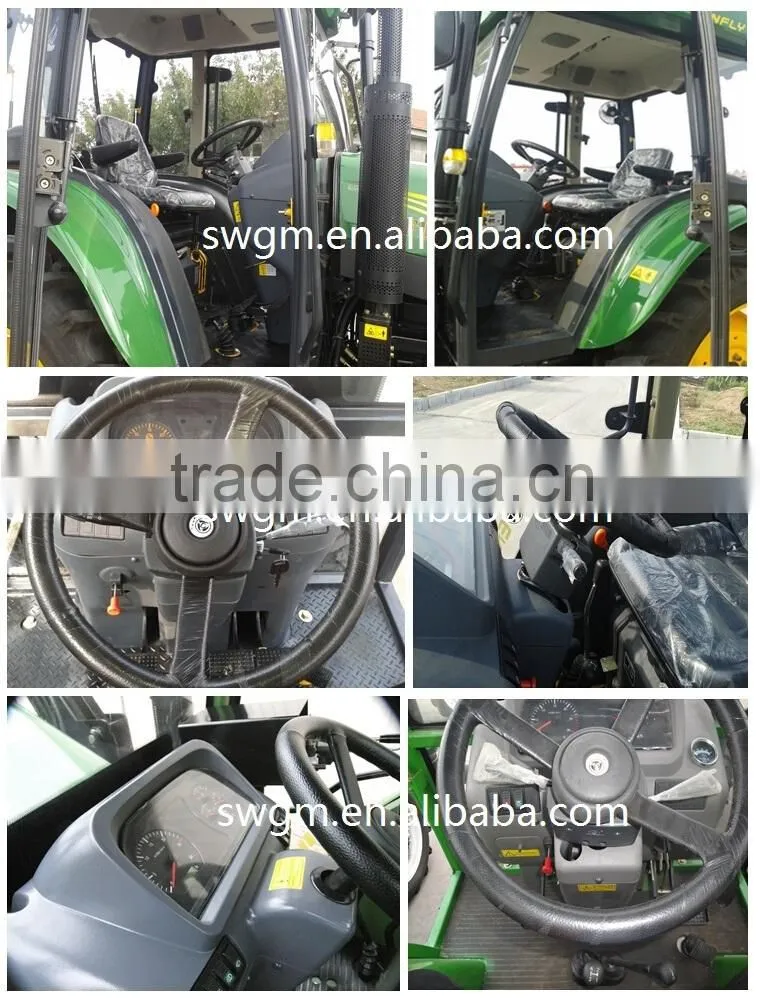 Philippines hot selling DQ854 85HP 4WD Heavy-duty Farm Tractor with ISO,CO,CE certificate