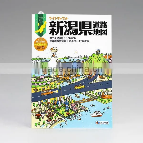 digital mapinfo map printing with packing printing service