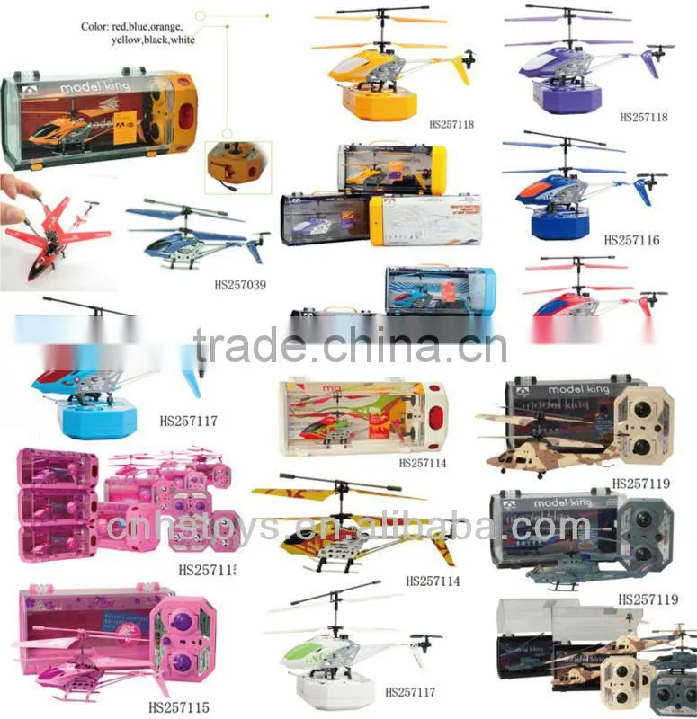 2013 hot sale 3.5CH alloy radio control toy helicopter