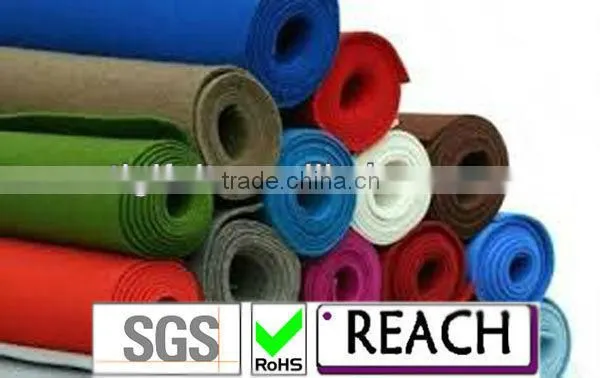 Needle Punched Wool Felt For Craft In Rolls