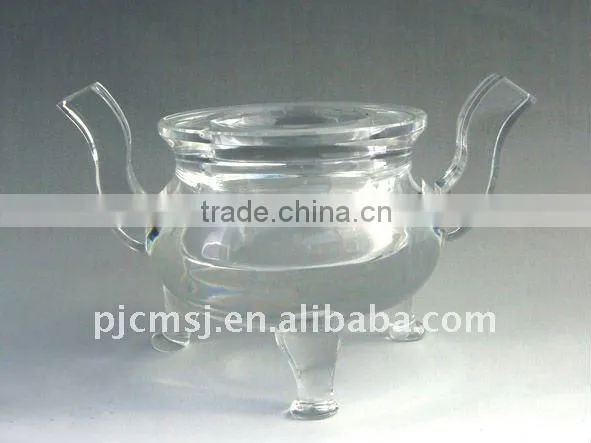 Customized crystal boat for business gifts