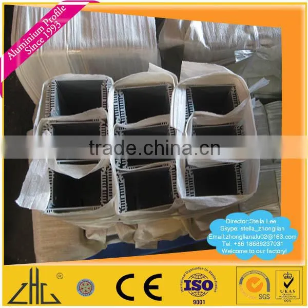 Wow!! polish aluminium profile frame OEM/ polishing anodized aluminium pole profile / polish brush aluminum kitchen door profile