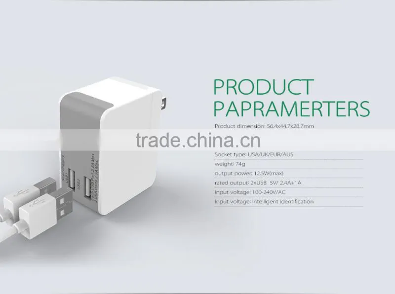 usb auto charger universal adaptor plug adaptor 2 port usb wall charger