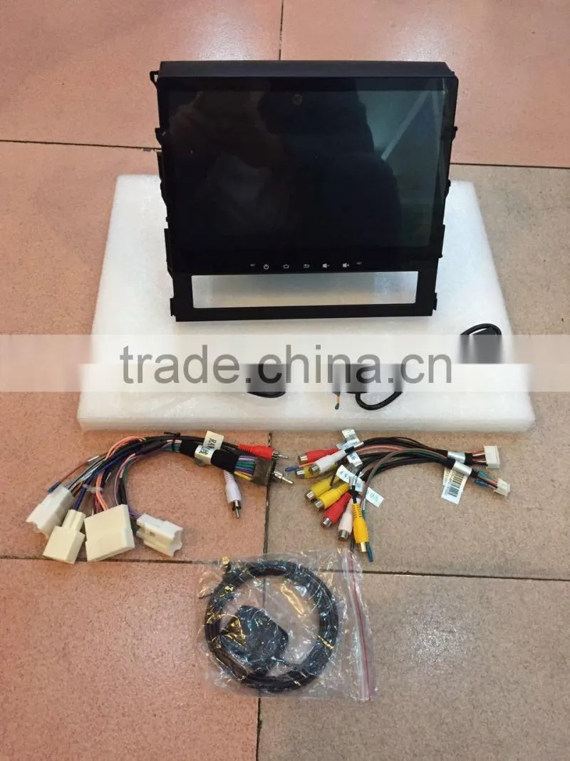 High quality navigation with android for toyota land cruiser 2016 LC200