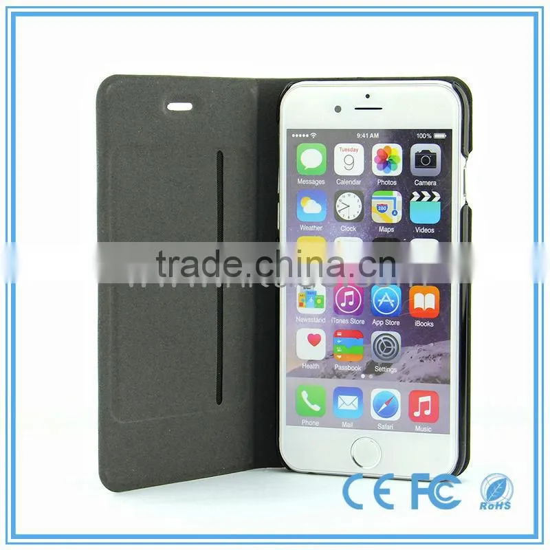 For apple iphone accessories for iphone 6 flip leather case cover