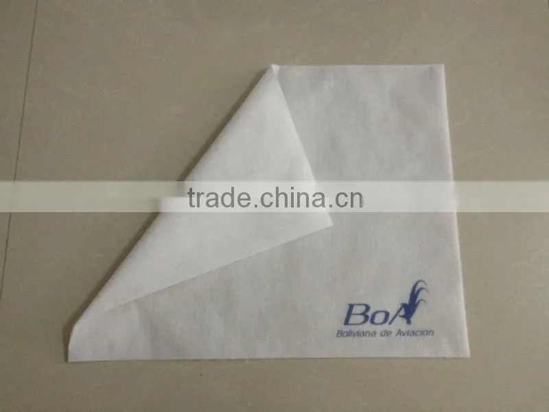 2014 bus train airline non-woven pillowcase