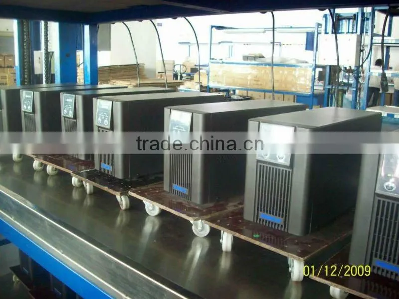must solar 0.8 power factor ,high frequency online tower 1k-3k ups, LED/LCD display selectable