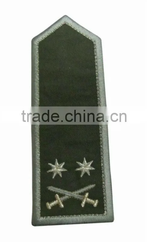 shoulder-strap embroidery patch for military