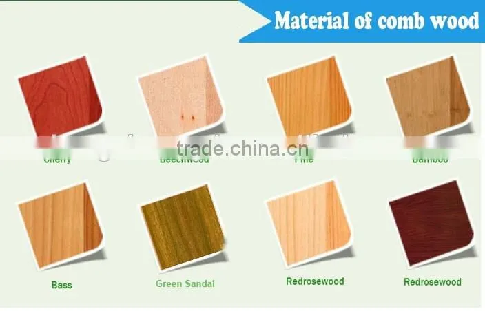2016 Newest Natural Green Sandalwood No Static Comb