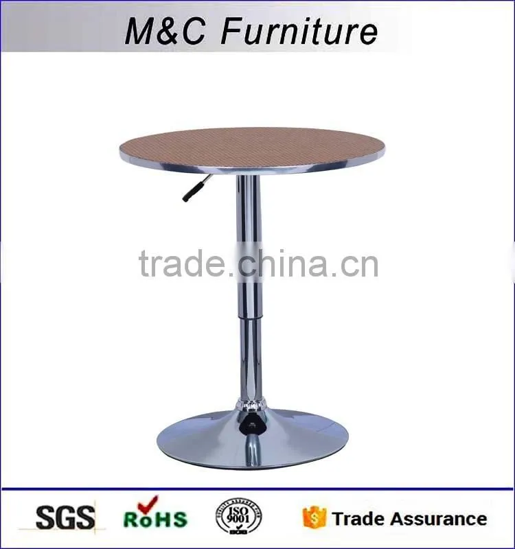 Modern color optional rattan surface height adjustable desk